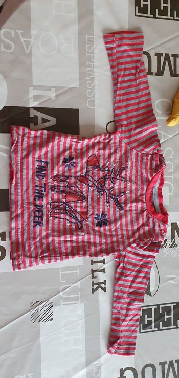 Tee shirt manches longues 12mois