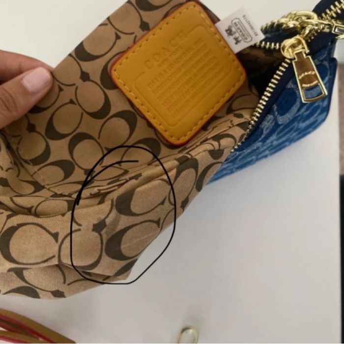 Sac coach teri denim - photo numéro 8