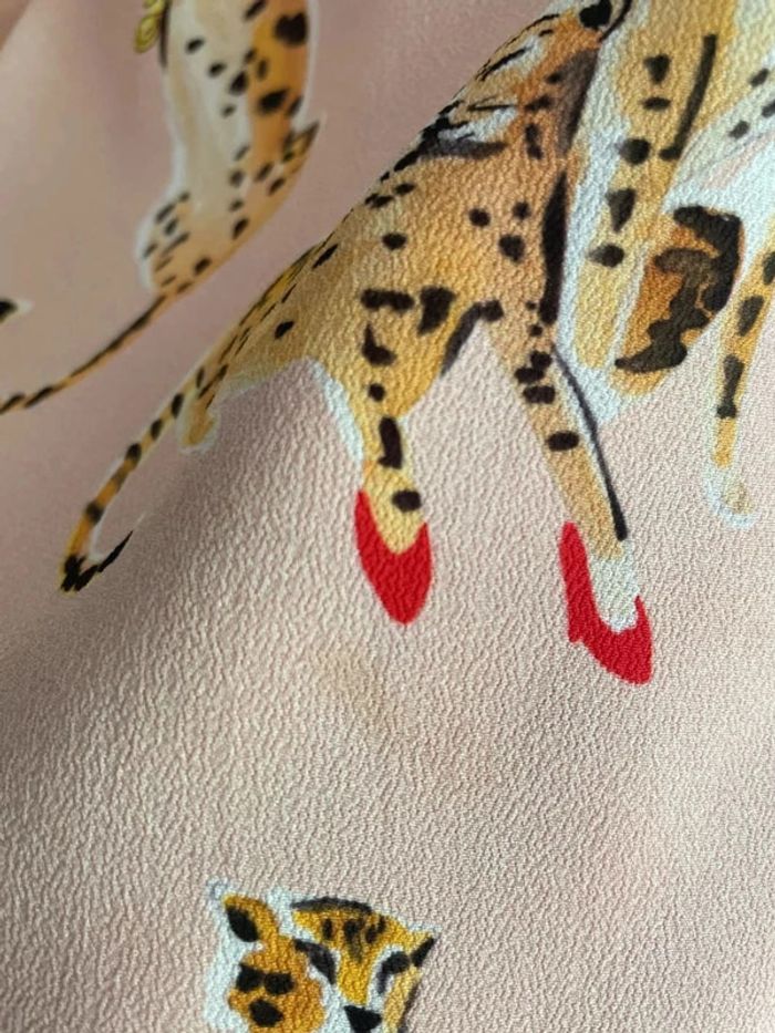 Robe léopard rose Pinko 36 - photo numéro 13
