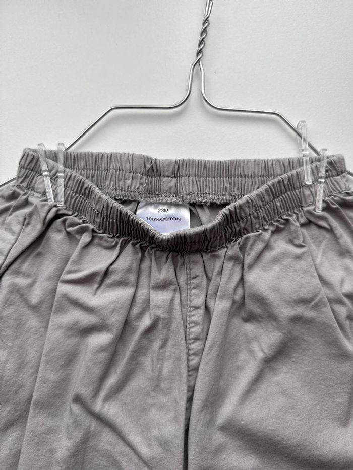 Pantalon gris 2 ans pour fille - photo numéro 2