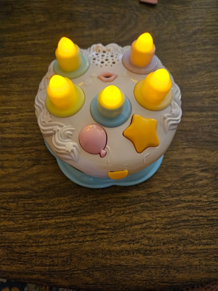 Jouet gâteau anniversaire 🎂 en Anglais