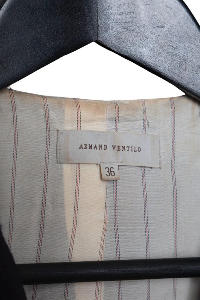 Veste blazer noire Vintage Armand Ventilo – Taille S - photo numéro 6