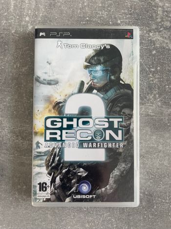 Jeu pour Sony PSP, Tom Clancy's Ghost recon 2 advanced warfighter en français.