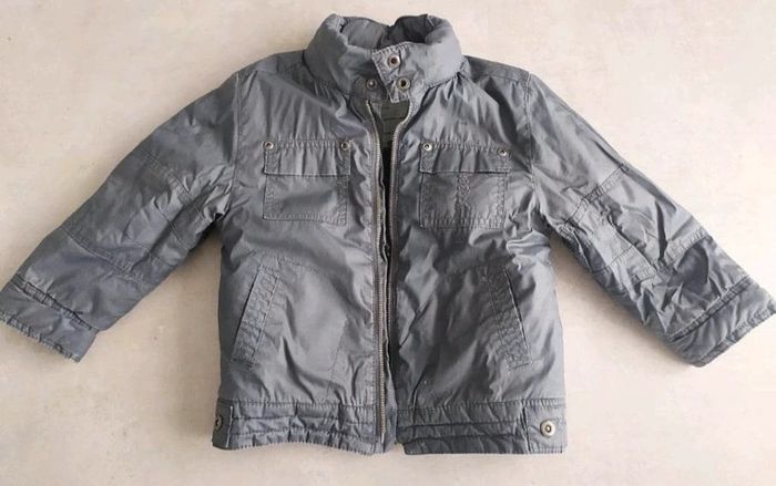 Manteau chaud gris garçon taille 3 ans YCC