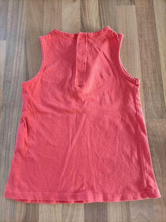 Débardeur rose 3 ans Kiabi Papa que j'aime - photo numéro 6