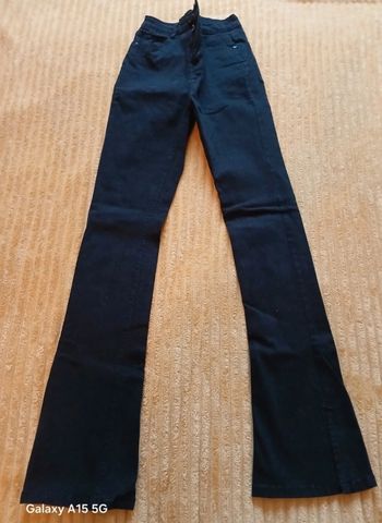 Jeans noir femme tres bon état taille xs/34