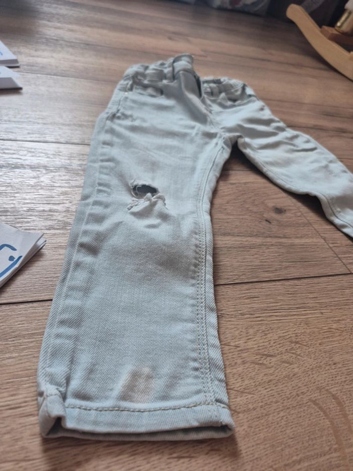 Lot 4 pantalons zara baby 92 cm - photo numéro 12