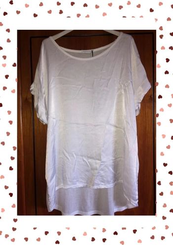 Blouse blanche taille unique Made in Italy neuve avec étiquette