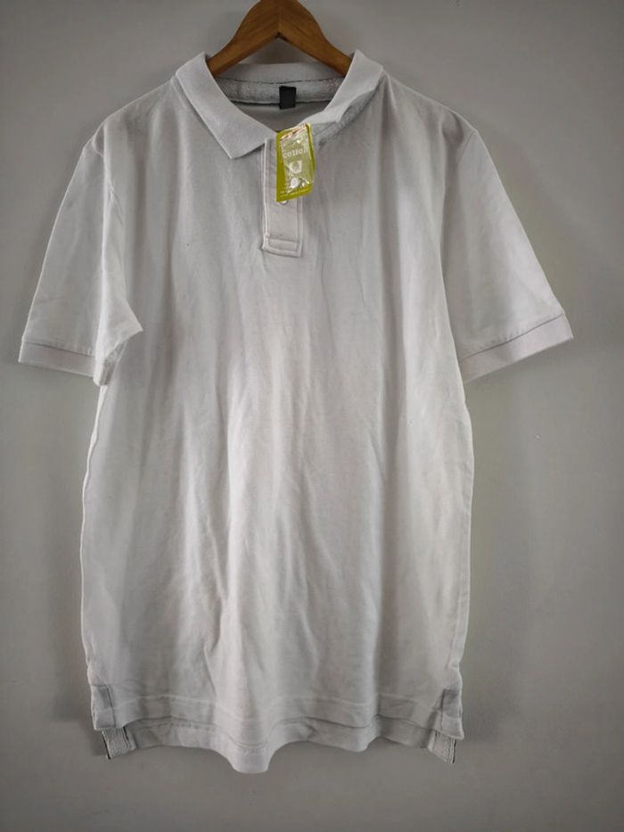 Polo blanc taille XL neuf