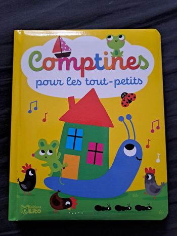 Livre de comptines pour les tout petits