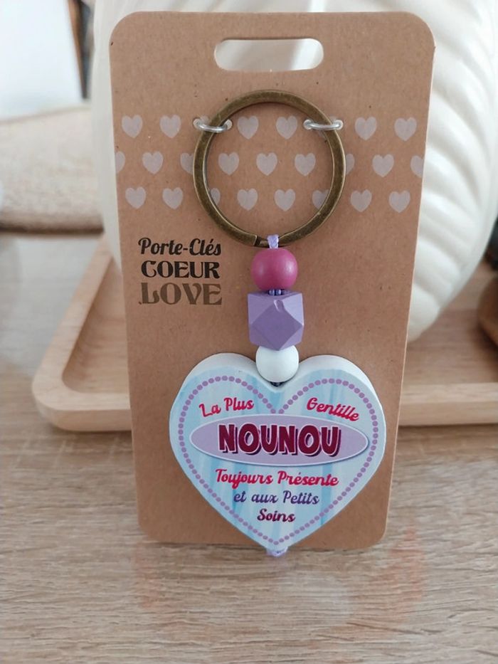 Porte-clefs Nounou