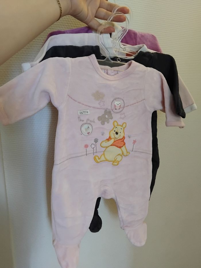 Lot pyjamas fille 1mois - photo numéro 3