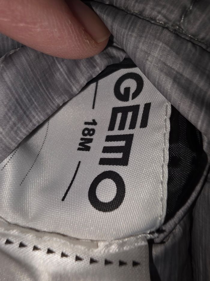 DOUDOUNE SANS MANCHES REVERSIBLE 18 MOIS GEMO - photo numéro 5