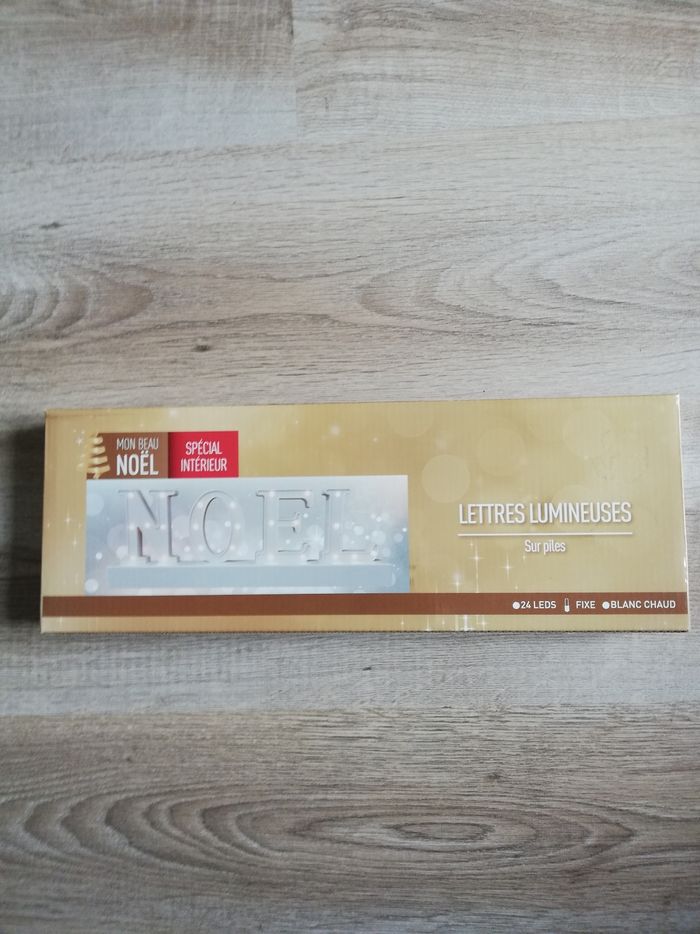 Lettres lumineuses - photo numéro 2