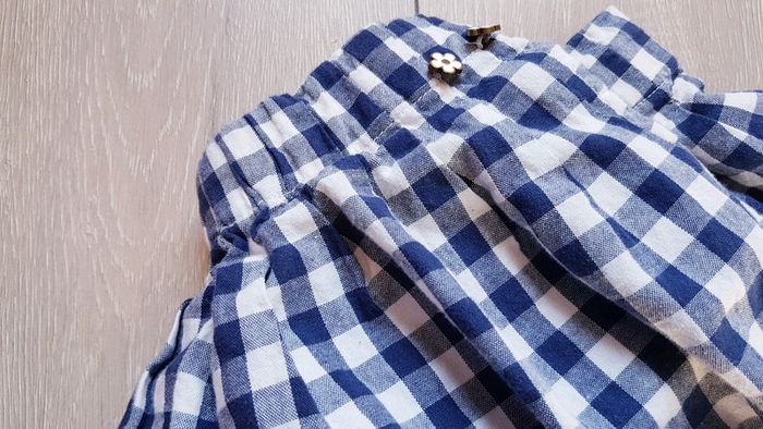 Jupe à carreaux bleu. Fille 12 ans. Marque Sergent Major - photo numéro 2