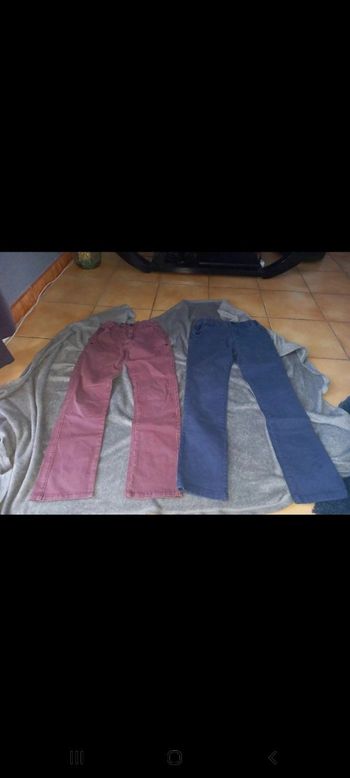 Lot 2 jeans 10 ans