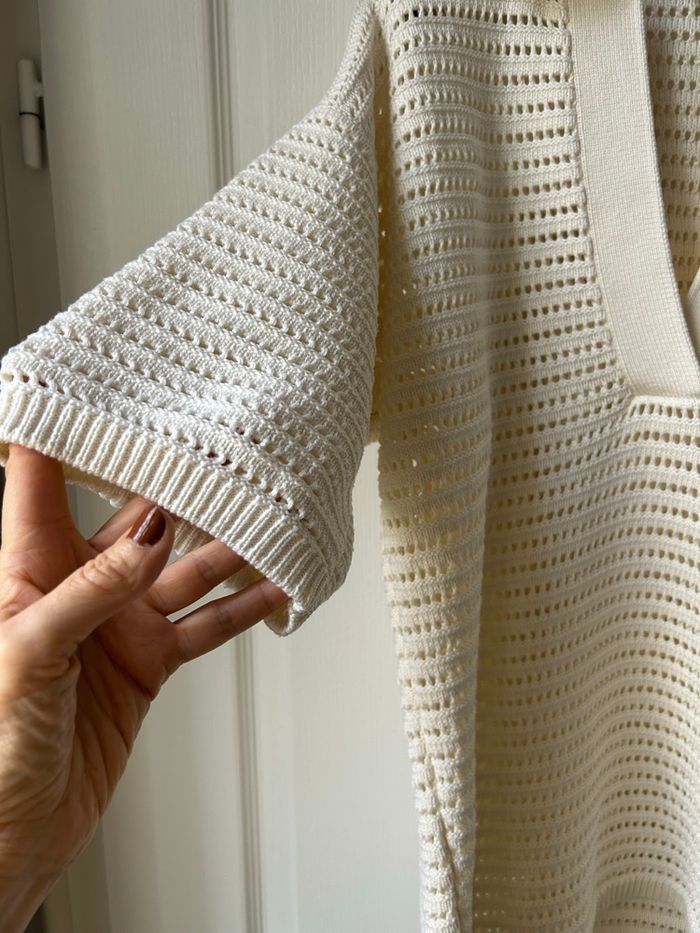 Top marque COS un top oversize maille ajourée - photo numéro 7