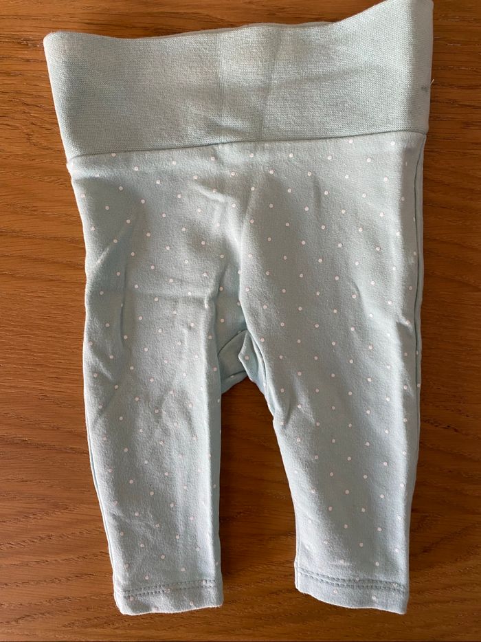 C&A Pantalon Legging turquoise Taille 3 mois - photo numéro 2