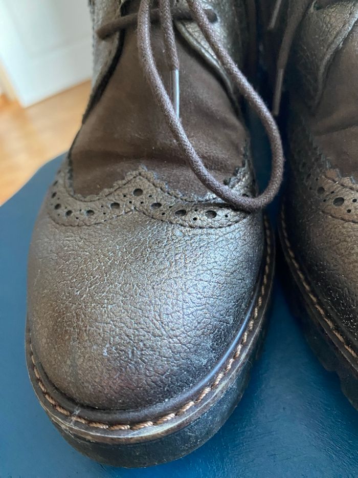 Bottines marron Marco Tozzi - photo numéro 3