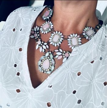 Sublime collier strass