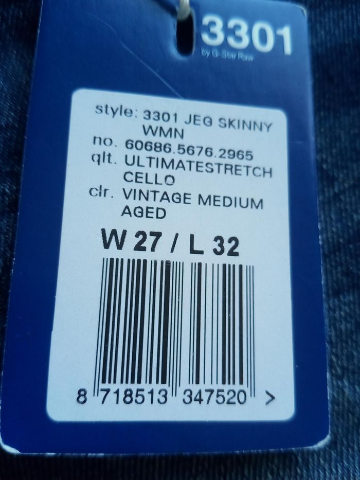 Jean G-Star w27 L32 - photo numéro 2