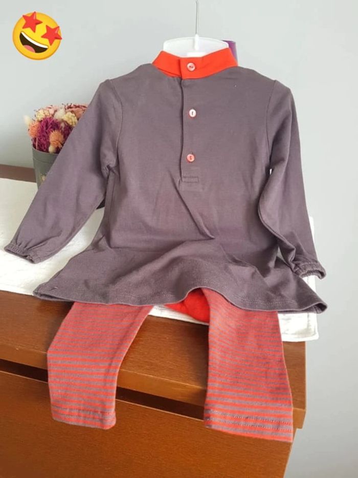 Ensemble pour bébé fille 12 mois - photo numéro 7