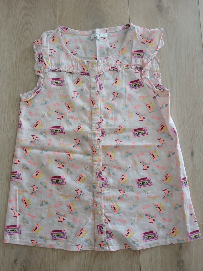 Chemise sans manche 10 ans Tex - photo numéro 2