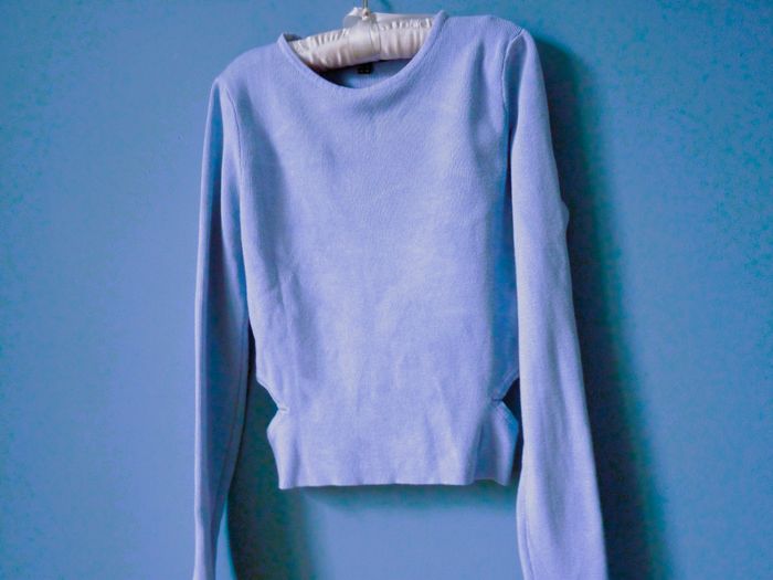 Pull fin Femme Jennyfer 36 S bleu ciel lot TBE - photo numéro 7