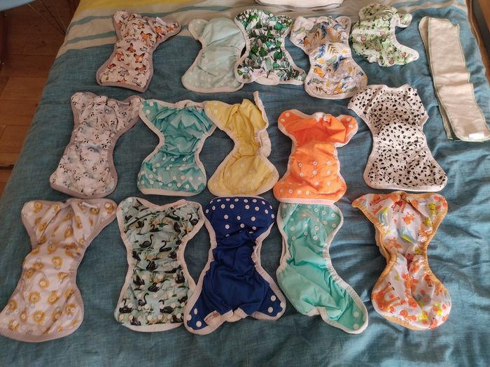 Lot de 15 couches lavables - photo numéro 2