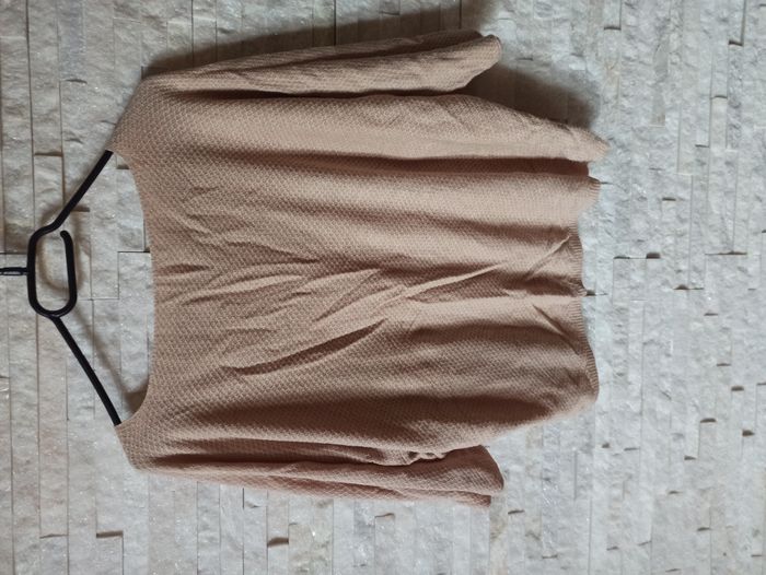 Pull Femme Beige Taille M - photo numéro 5
