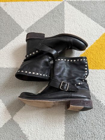 Bottines en cuir vintage Taille 37