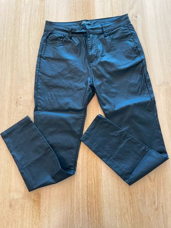 Pantalon enduit noir taille 40