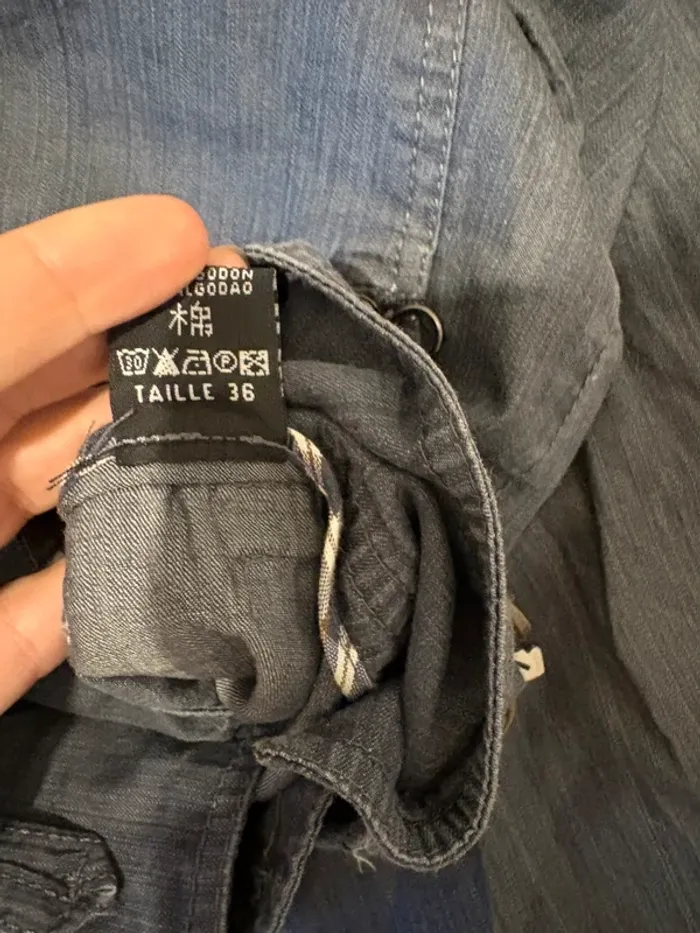 Pantalon gris Cop Copine taille 36 - photo numéro 5