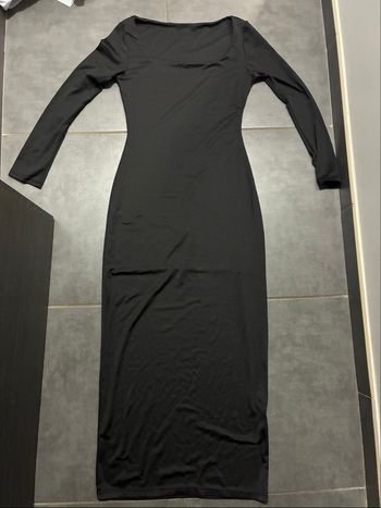 robe longue noir