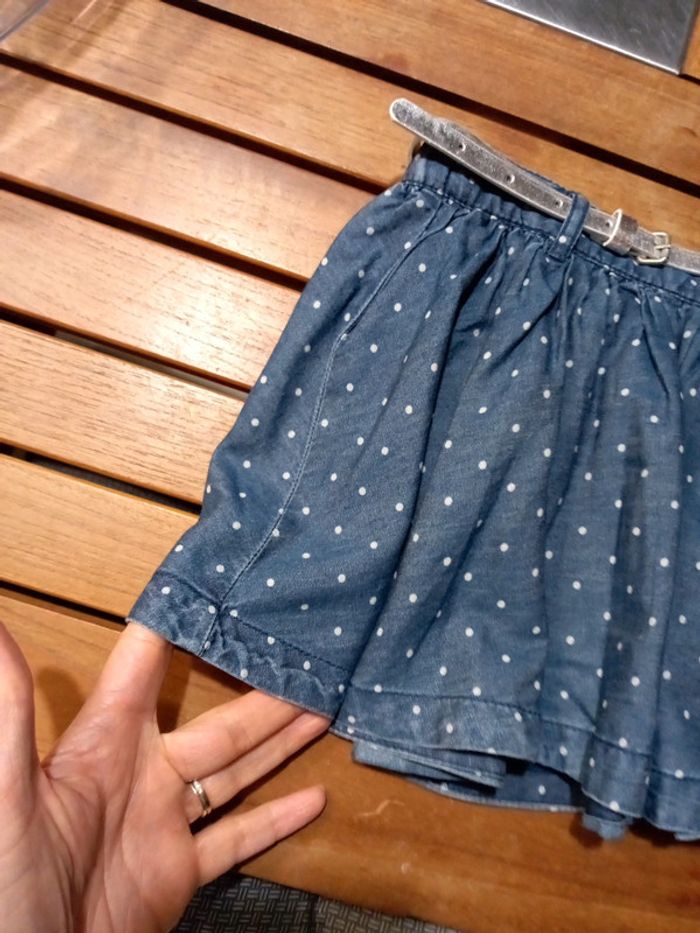 Jupe en jean T 3 ans 98 cm - photo numéro 2