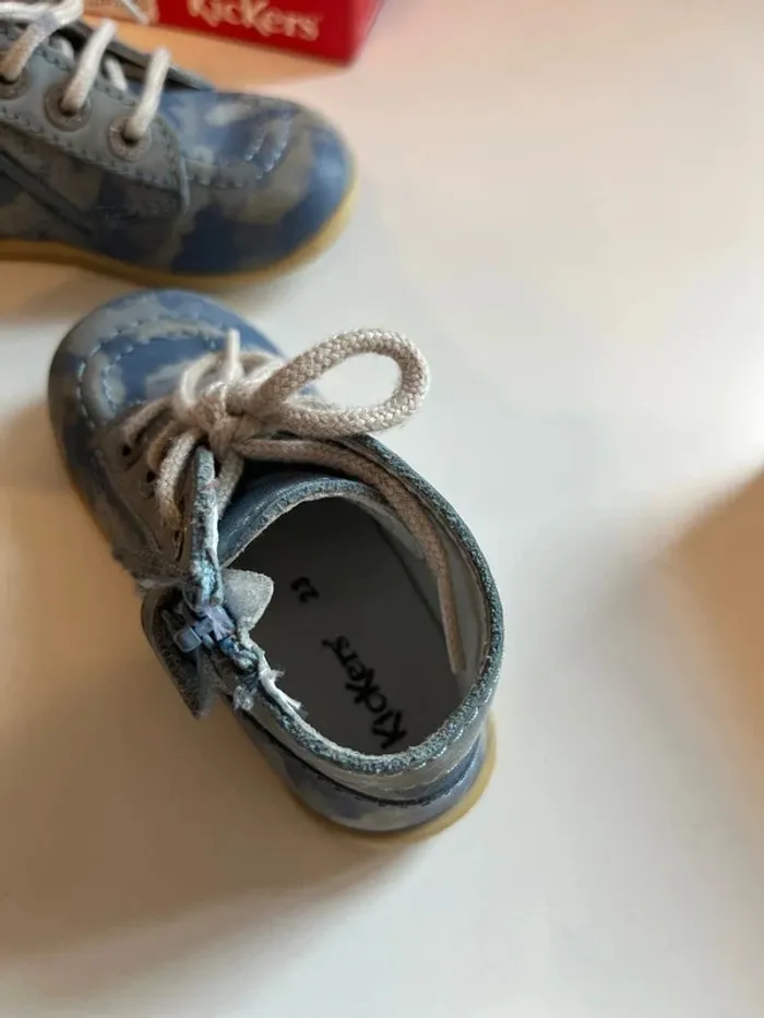 chaussures  Kickers premier pas marche garcon - photo numéro 2
