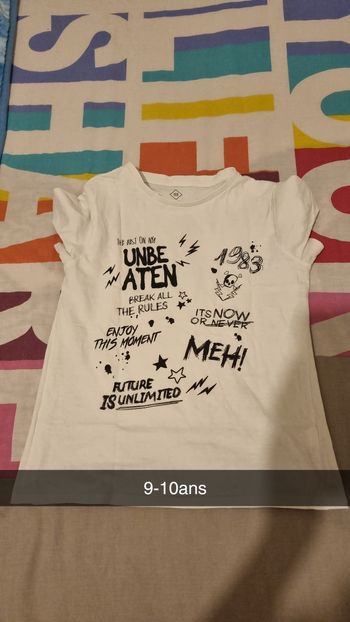 Tee-shirt manches courtes
