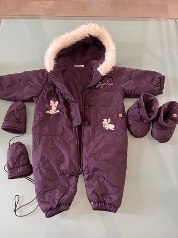 Combinaison Disney fille 1an