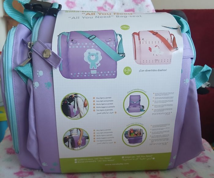 Sac / rehausseur 2 en 1