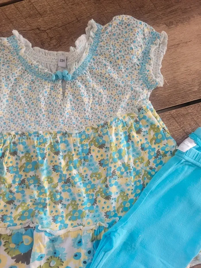 Ensemble petite tunique et legging - photo numéro 2