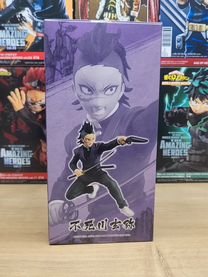 Figurine Demon Slayer Genya Shinazugawa Vibration Star Banpresto - photo numéro 4