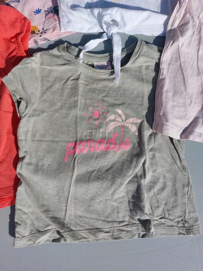 Lot 5 t-shirts 24 mois - photo numéro 3
