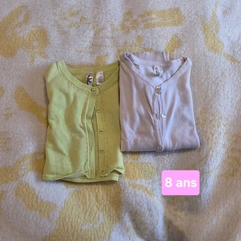 Gilet fille 8ans 