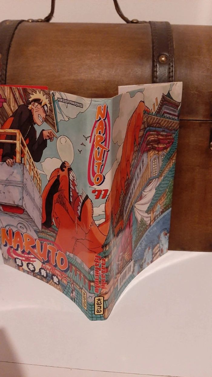 Manga Naruto tome 71 édition exclusive Fnac jaquette alternative - photo numéro 5