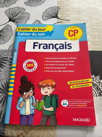 Cahier d’exercices français CP