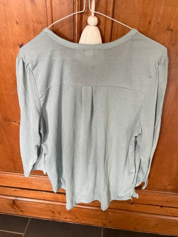 Tunique H&M taille L bleu clair - photo numéro 2