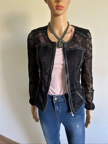 Veste noire en dentelle Primadonna taille S comme neuve