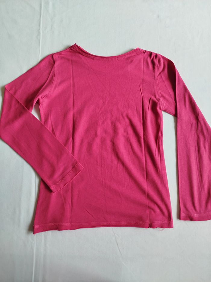 haut manches longues rose 6ans - photo numéro 3