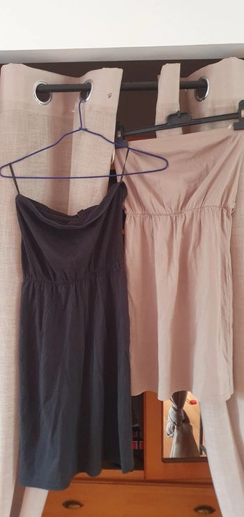 Lot de 2 robes dos nu