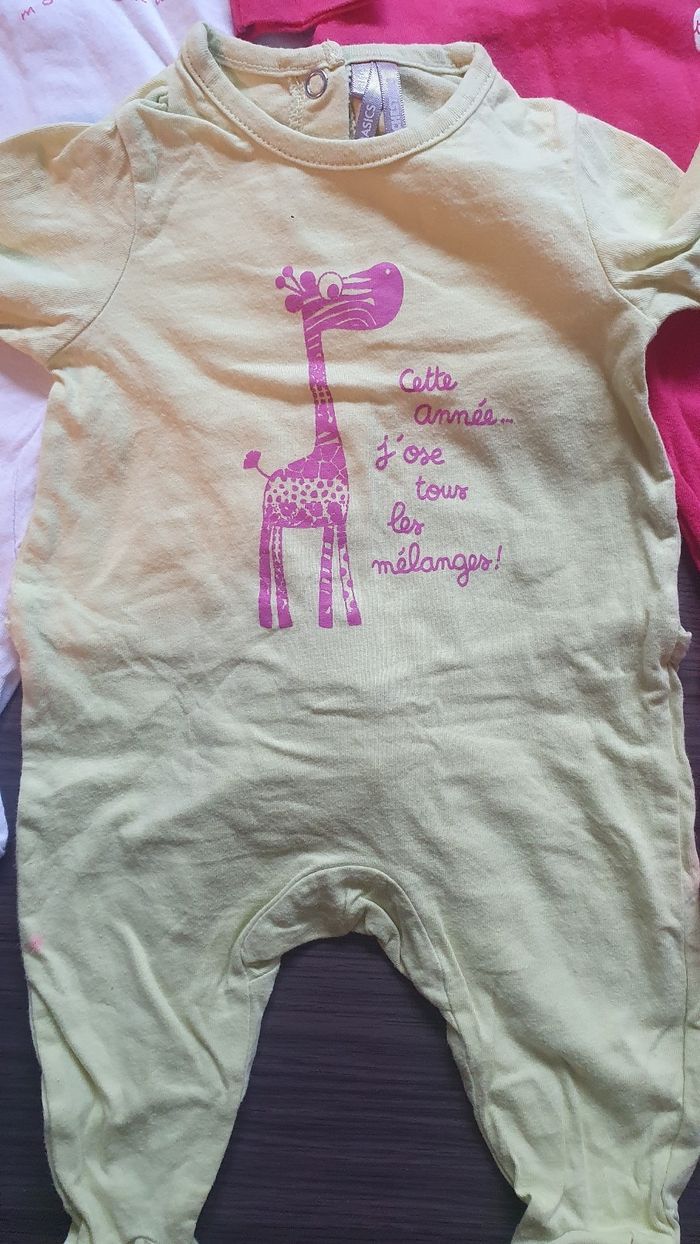 Lot 3 mois bébé fille taille 60 cm - photo numéro 5